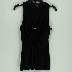 Trouve Women's Black Tank top